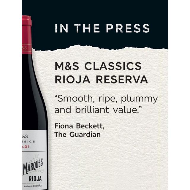 M&S Classics Rioja Reserva   75cl GOODS M&S   