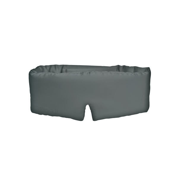 Silk Addict mulberry silk sleep mask charcoal - British product