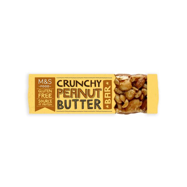 M&S Crunchy Peanut Butter Bars   4 x 40g