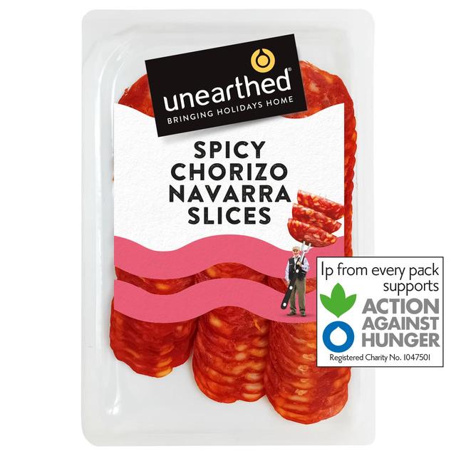 Unearthed Spicy Chorizo Navarra Slices   100g GOODS M&S   