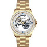 Invicta Gold Mens Objet D Art watch with stainless steel bracelet, UK version