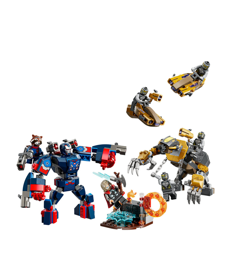 Lego Marvel Avengers Thor vs Chitauri building set 76322, UK version