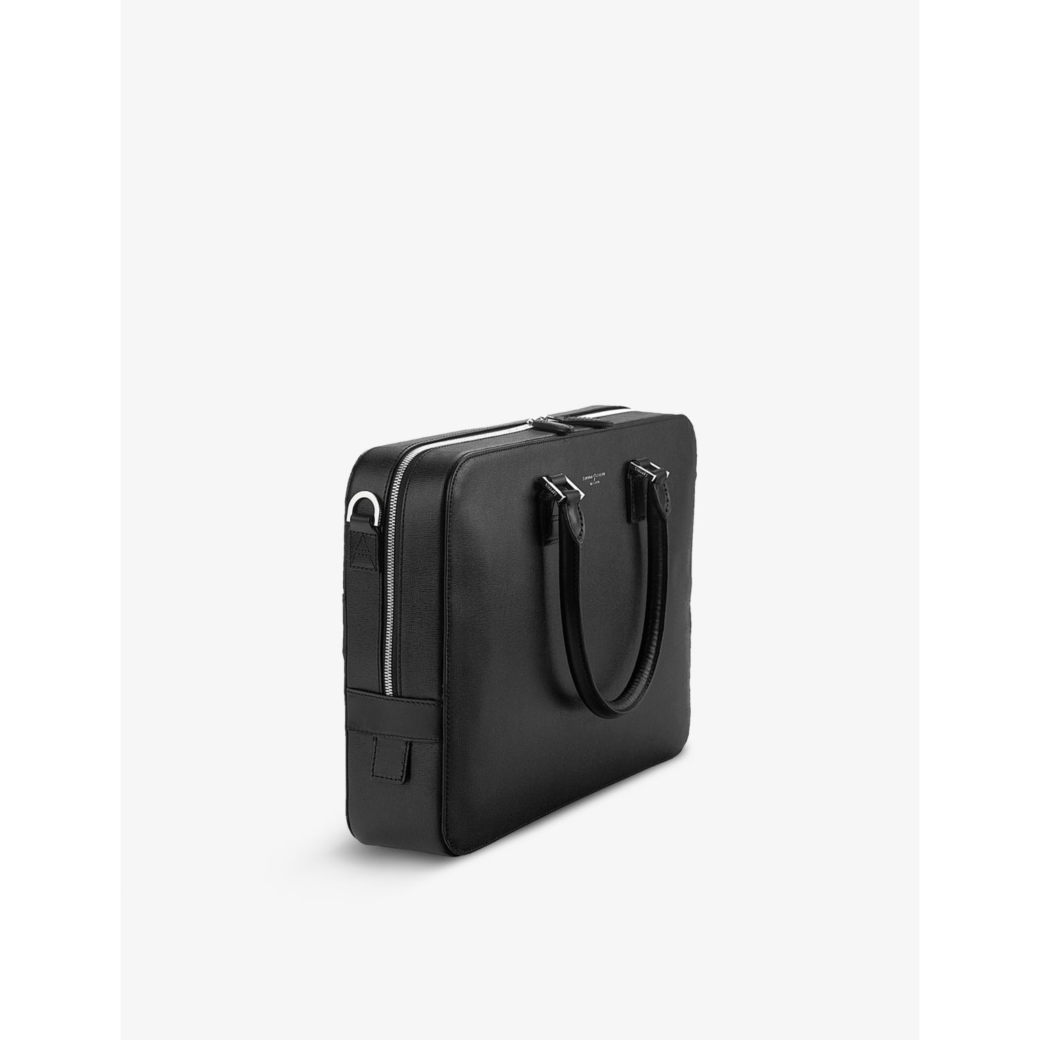 Aspinal of London Mount Street leather laptop bag (British brand)