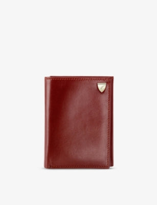 Aspinal of London trifold leather wallet, imported from the UK