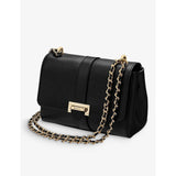 Aspinal of London Lottie grained-leather shoulder bag - British product