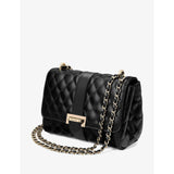 Aspinal of London Lottie quilted leather shoulder bag, UK version