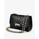 Aspinal of London Lottie large quilted leather shoulder bag - British product