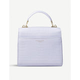 Aspinal of London Mayfair croc-embossed leather tote, imported from the UK