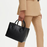 Aspinal of London small leather tote bag - British product
