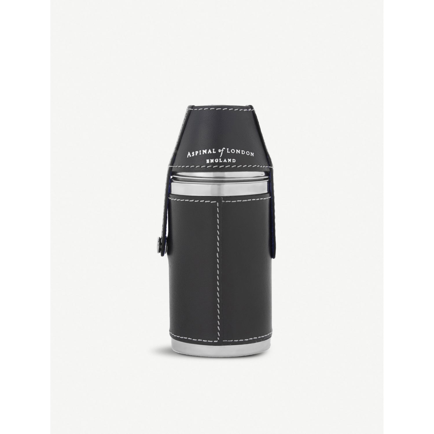 Aspinal of London Hunter flask set leather stainless steel - British product