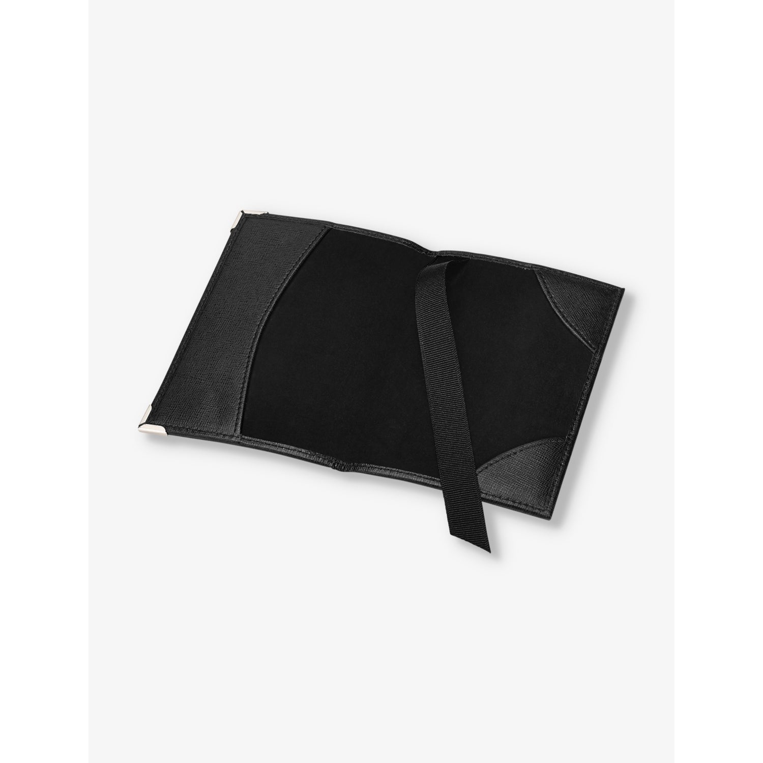 Aspinal of London logo-print saffiano leather passport cover 14x9.5cm - British product