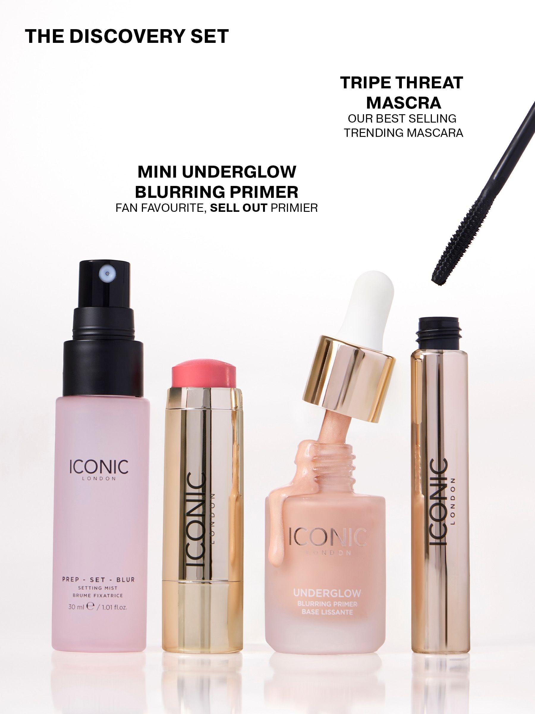 ICONIC London Discovery makeup set, imported from the UK