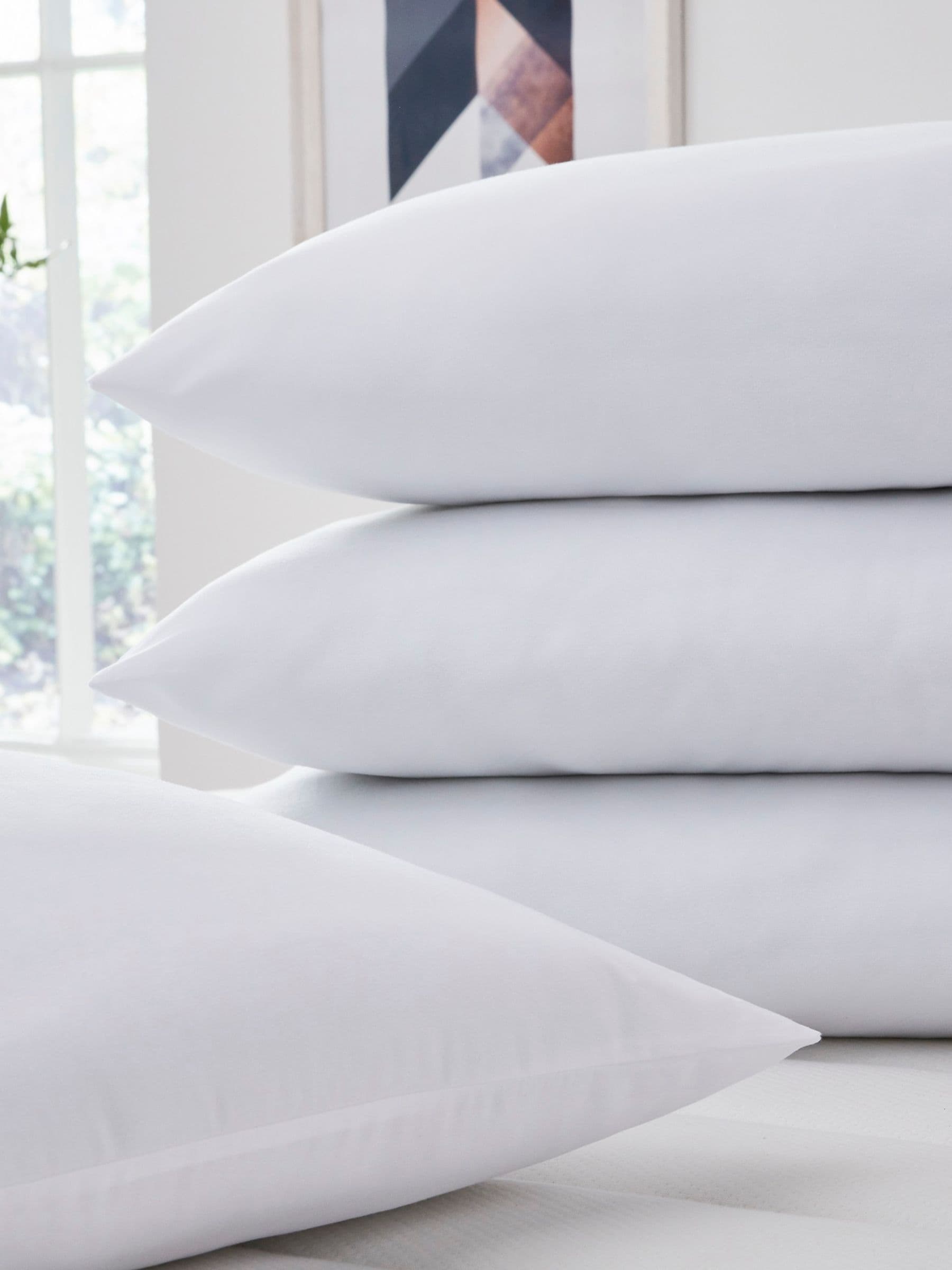 Silentnight medium essentials pillows 4 pack (British brand)