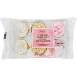 M&S Iced Cupcakes   6 per pack GOODS M&S   