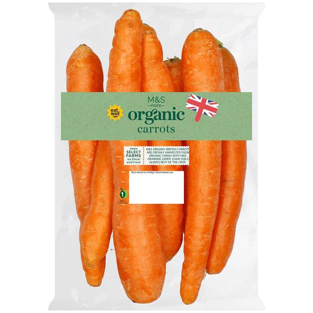 M&S Organic Carrots   1kg