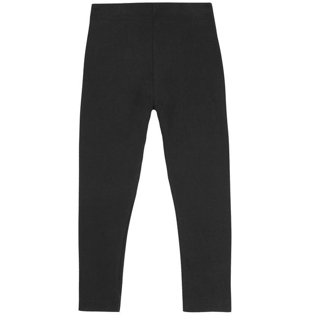 M&S Cotton Stretch Leggings 2-7 Years Black GOODS M&S   