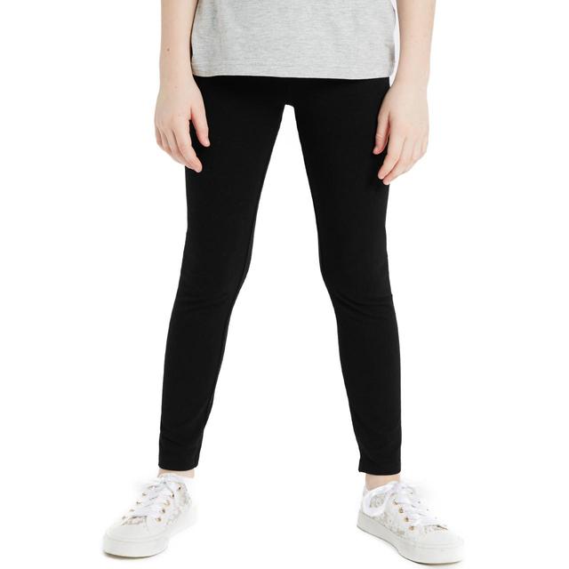 M&S Cotton Stretch Leggings 7-12 Years Black GOODS M&S   