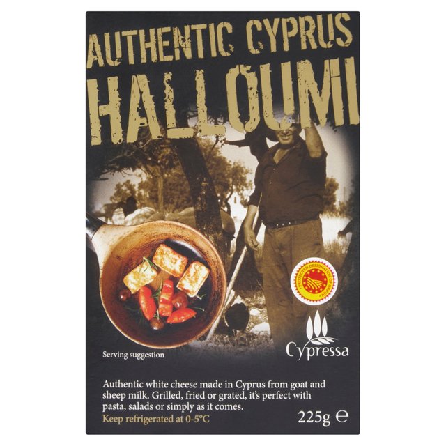 Cypressa Traditional Halloumi Cheese   225g GOODS M&S   