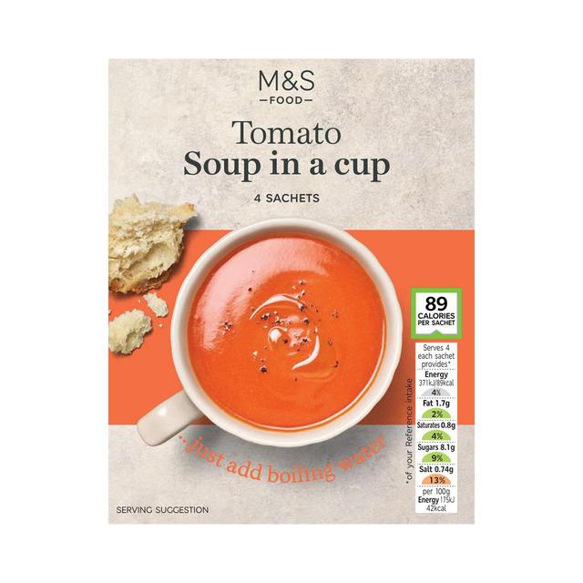 M&S Tomato Cup Soup   4 x 22g