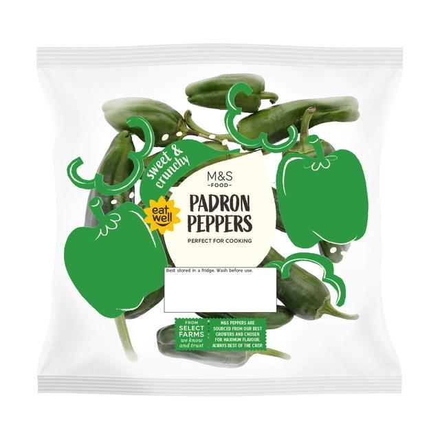 M&S Padron Peppers   130g