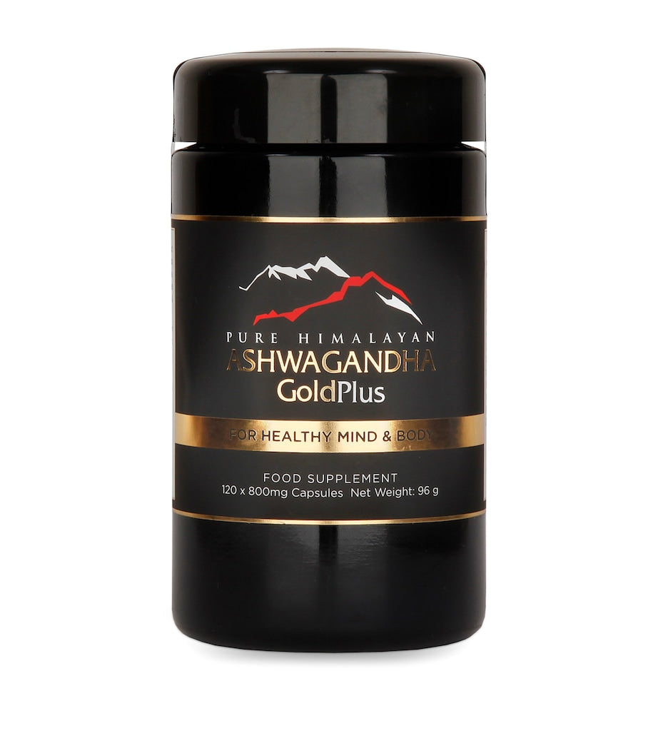 Pure Himalayan Ashwagandha Gold Plus capsules 120 (British brand)