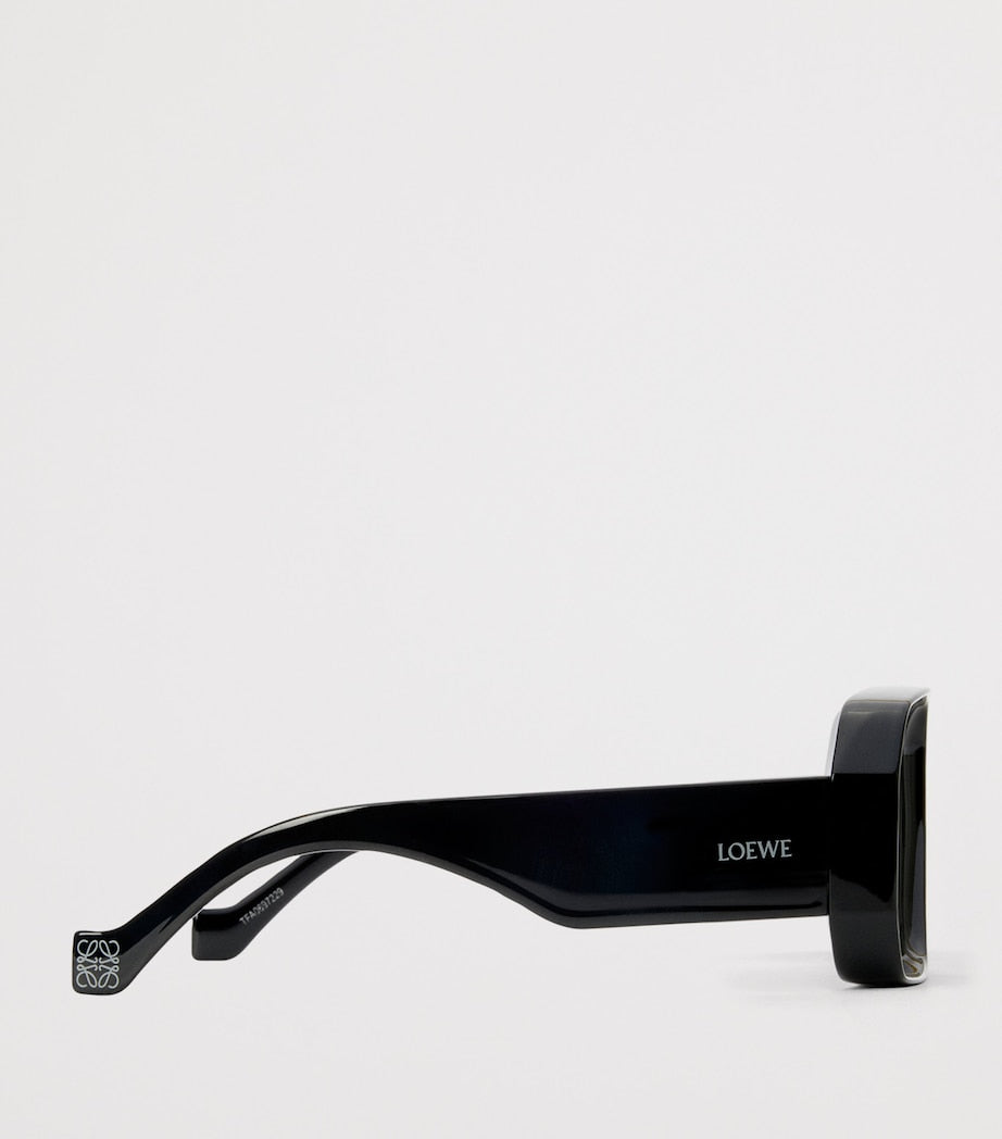 LOEWE oversized diving mask sunglasses (British brand)