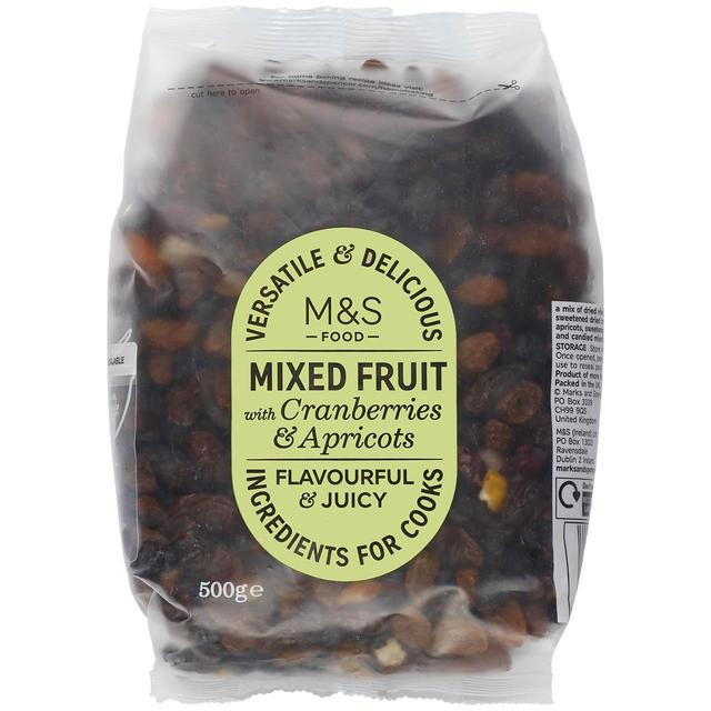 M&S Mixed Fruit with Cranberry & Apricot   500g GOODS M&S   