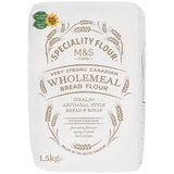 M&S Canadian Very Strong Wholemeal Bread Flour   1.5kg GOODS M&S   