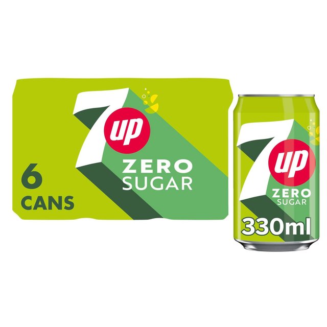 7UP Zero   6 x 330ml GOODS M&S   