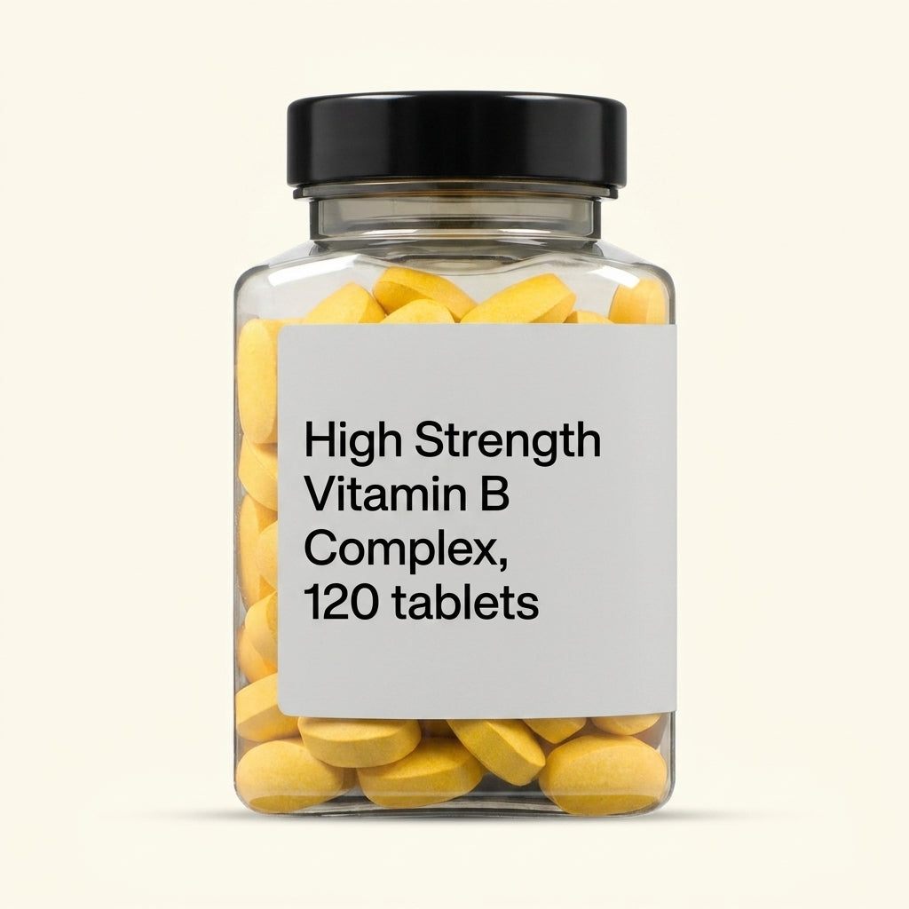 Holland & Barrett high strength vitamin B complex 120 tablets, UK version