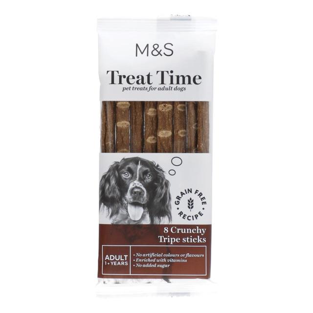 M&S Tripe Dog Stick Treats   48g