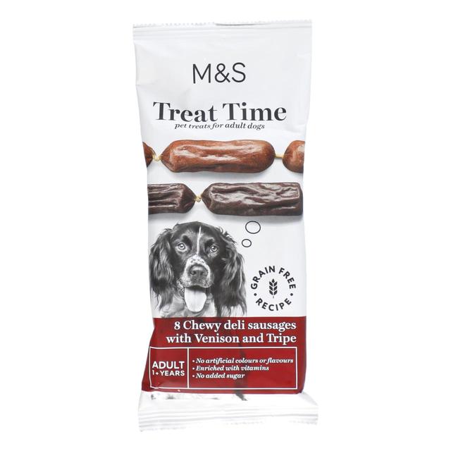 M&S Meaty Deli Sausage Dog Treats   60g