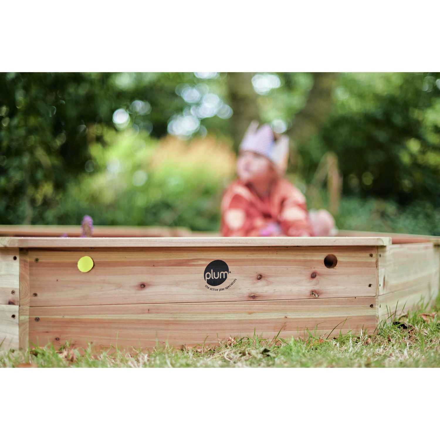 Plum Treasure Beach wooden sandpit, UK version