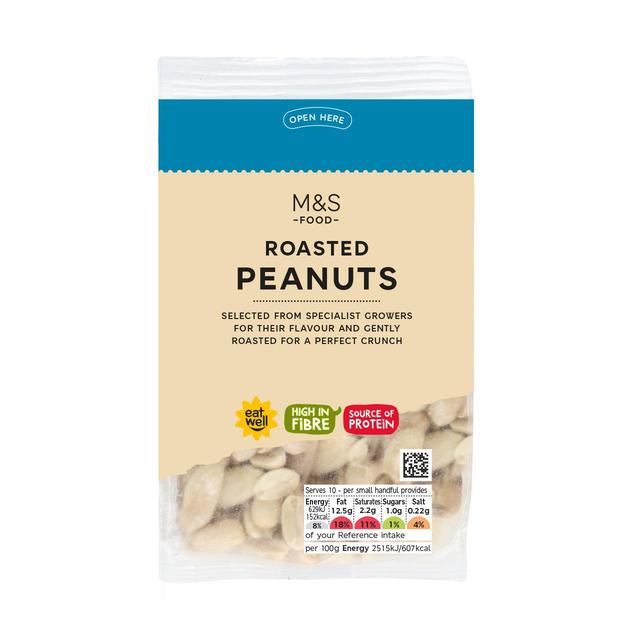 M&S Roasted Peanuts   250g GOODS M&S   