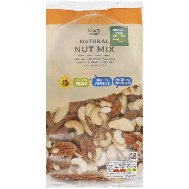 M&S Natural Mixed Nuts   750g