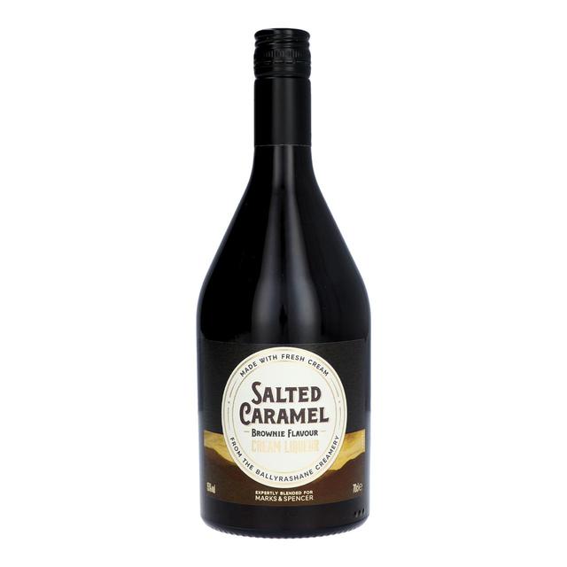 M&S Salted Caramel Brownie Flavour Cream Liqueur   70cl GOODS M&S   