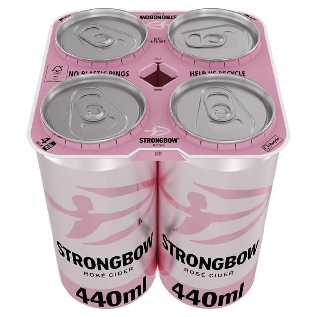 Strongbow Rose Cider   4 x 440ml