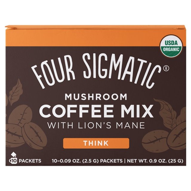 Four Sigmatic Mushroom Coffee Lion's Mane & Chaga   10 per pack GOODS M&S   