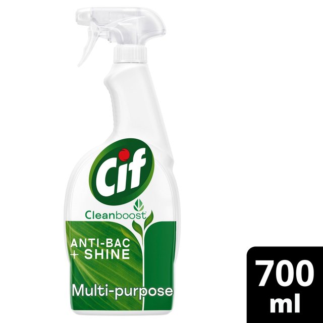 Cif Antibac & Shine Cleaner Spray Disinfectant    700ml GOODS M&S   