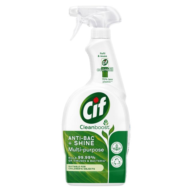 Cif Antibac & Shine Cleaner Spray Disinfectant    700ml GOODS M&S   