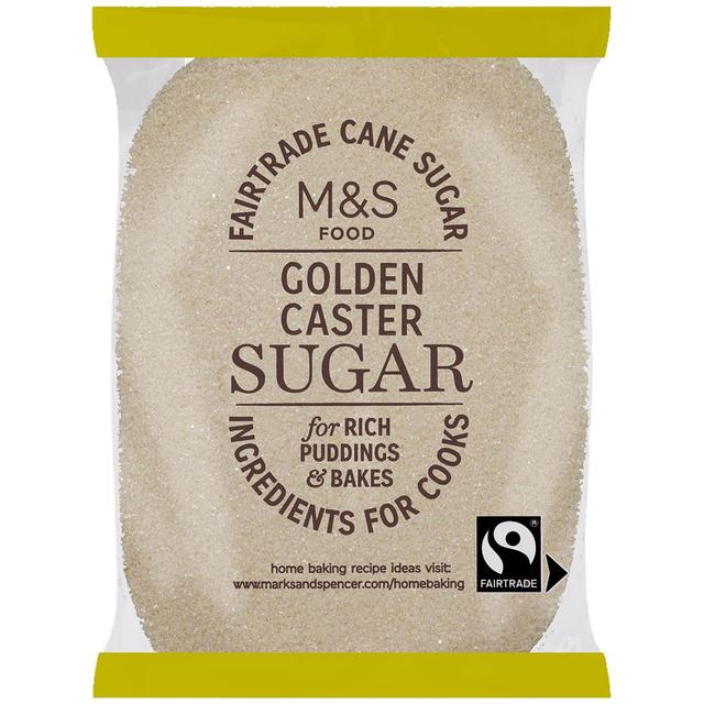 M&S Fairtrade Golden Caster Sugar   1kg