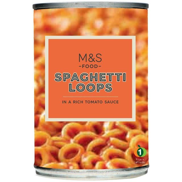 M&S Spaghetti Loops   410g GOODS M&S   