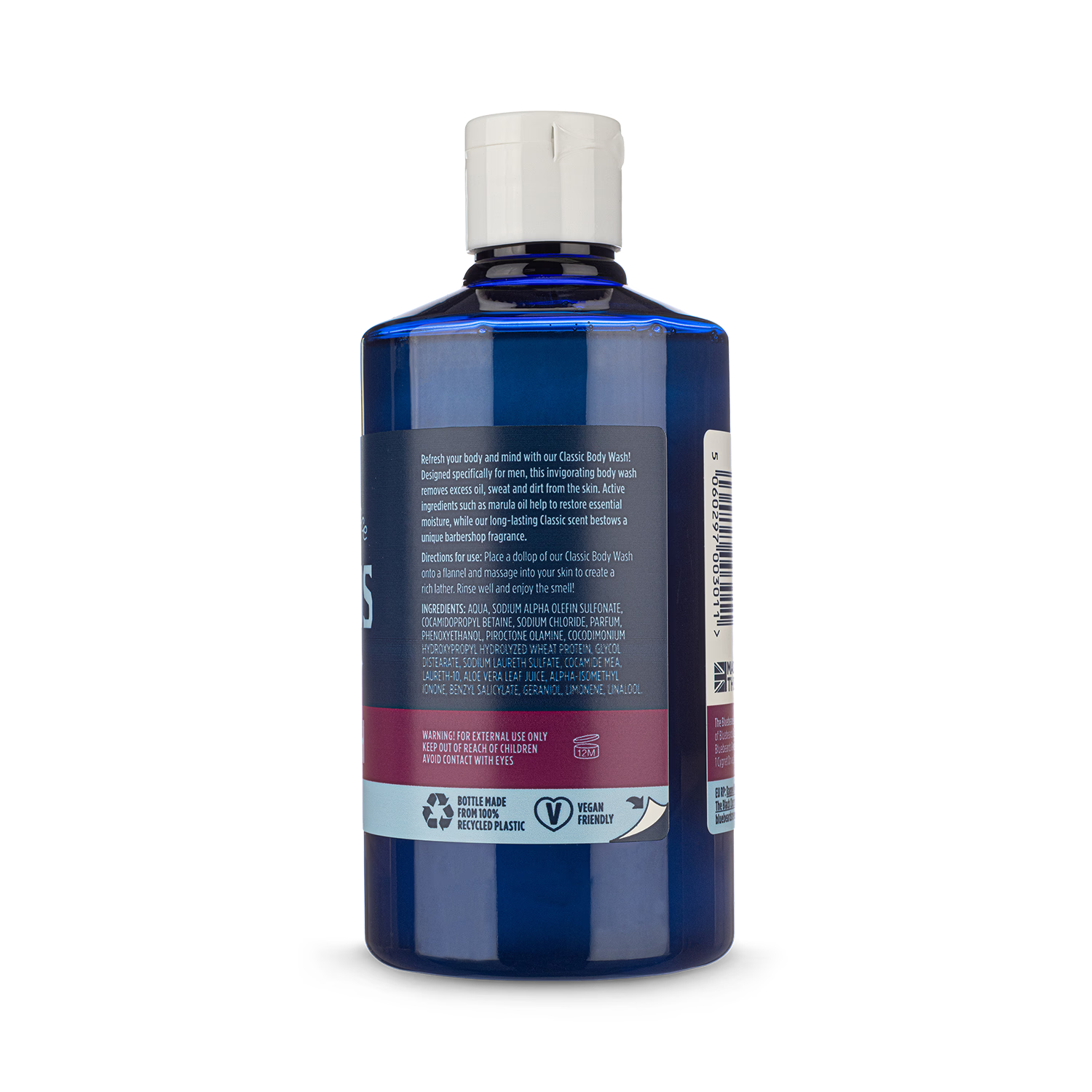 The Bluebeards Revenge Classic body wash 300ml, UK version