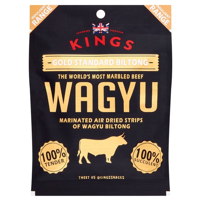 Kings Elite Snacks Wagyu Biltong   45g GOODS M&S   