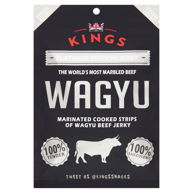 Kings Elite Snacks Wagyu Jerky   150g GOODS M&S   