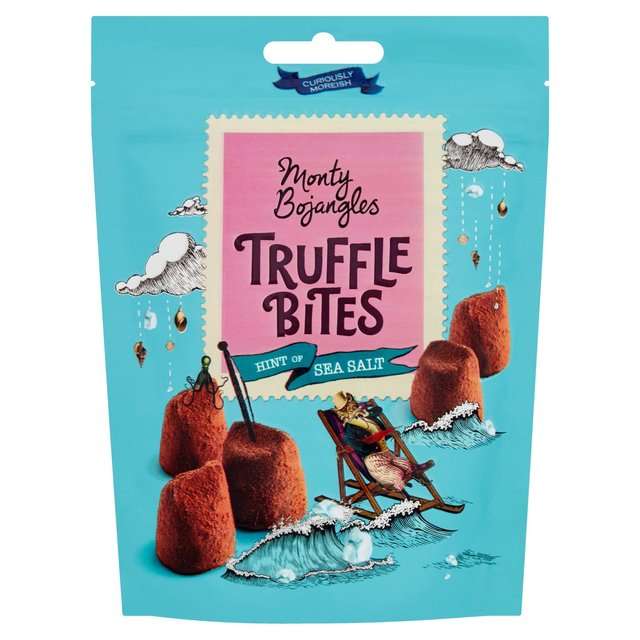 Monty Bojangles Truffle Bites Pouch Hint of Salt   100g GOODS M&S   