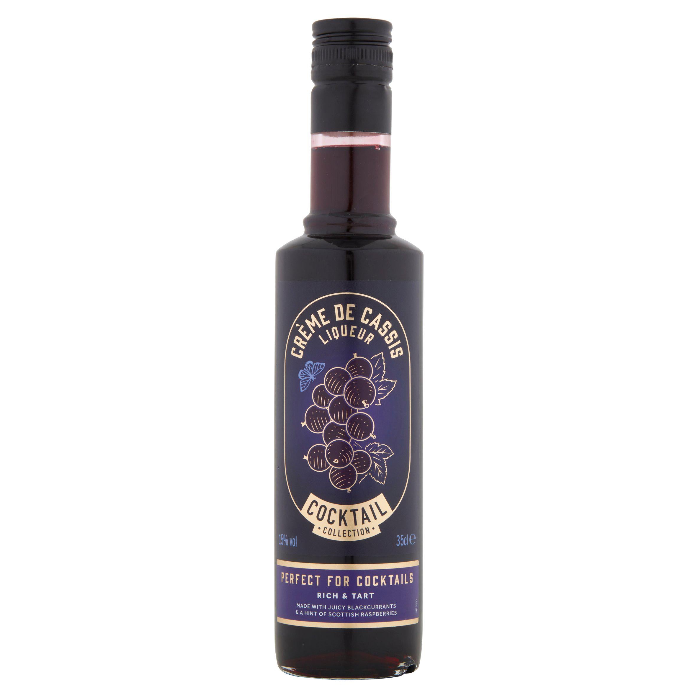 Crème De Cassis de Dijon Blackcurrant Liqueur 35cl GOODS Sainsburys   