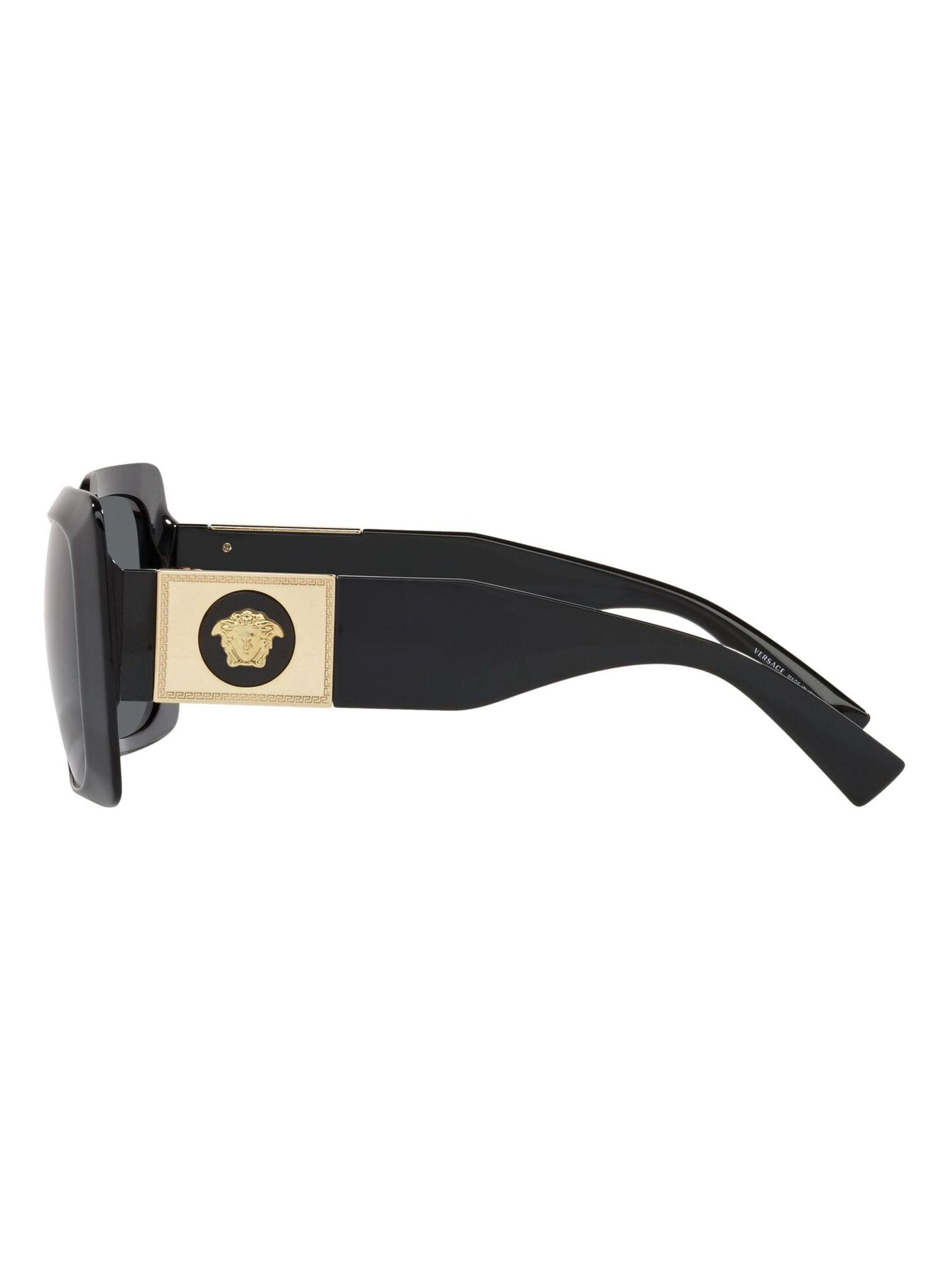 Versace black unisex sunglasses, imported from the UK