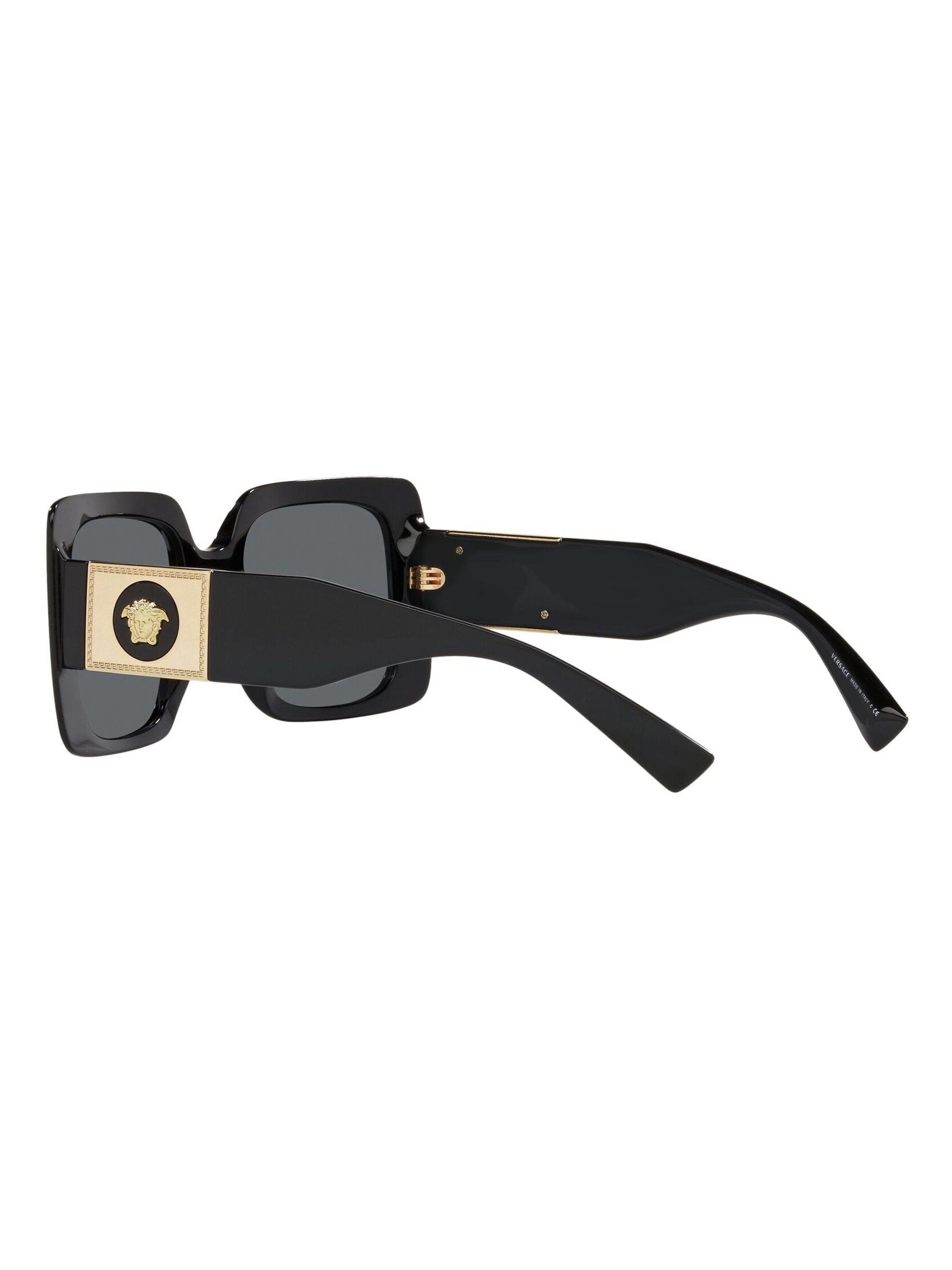 Versace black unisex sunglasses, imported from the UK