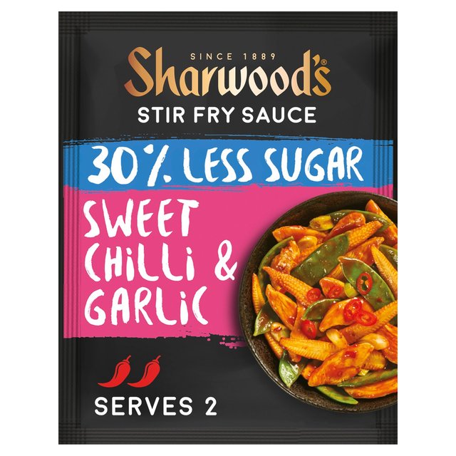 Sharwood's Sweet Chilli 30% Less Sugar Stir Fry Sachet   120g GOODS M&S   